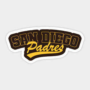 San Diego Padres Sticker